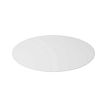 Disco Acrilico Set Alluminio Trasparente D70Cm