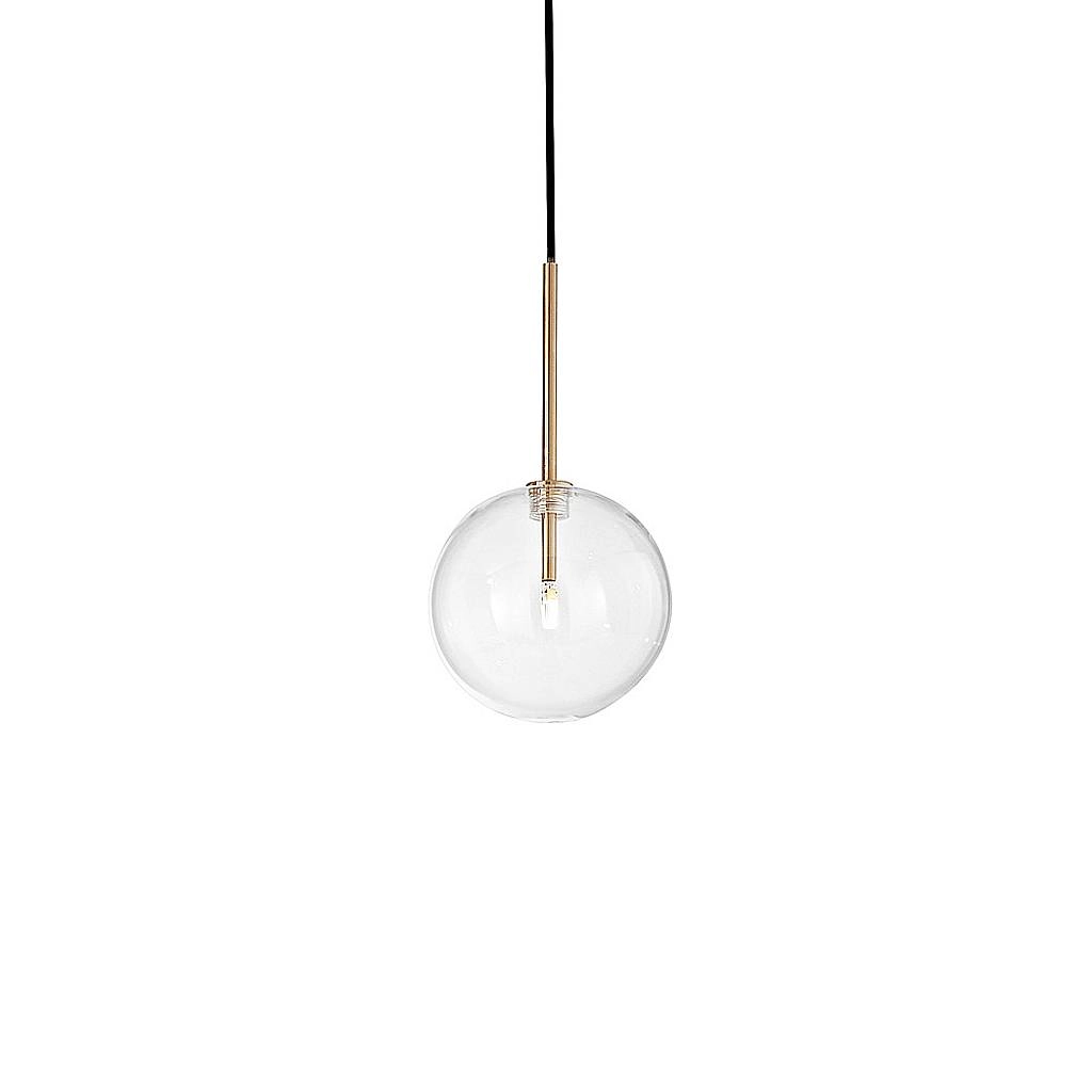 Sospensione Contemporanea Equinoxe Metallo Ottone 1 Luce 2W 3000K D15Cm 277370