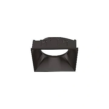 Riflettore Quadrato A Incasso Contemporaneo Bento Metallo Nero