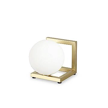 Lampade Da Scrivania Industrial Angolo Ottone 1 Luce G9 3W 3000K Luce Calda