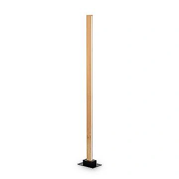 Piantana Industrial-Minimal Craft Legno Marrone Led 26W 3000K Luce Calda Piantana Industrial-Minimal Craft Legno Marrone Led 26W 3000K Luce Calda