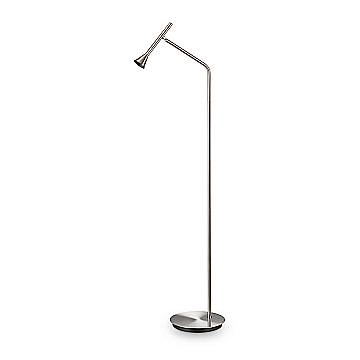 Piantana Moderna Diesis Metallo Cromo Led 4,5W 3000K Luce Calda