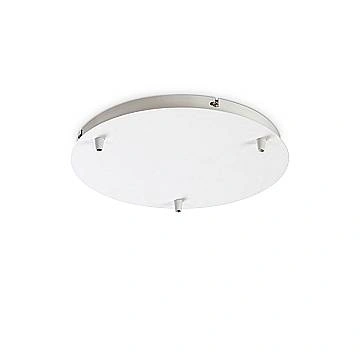 Rosone Standard All In Metallo Bianco 3 Luci
