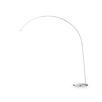 Piantana Moderna Dorsale Metallo Cromo 1 Luce E27 Piantana Moderna Dorsale Metallo Cromo 1 Luce E27