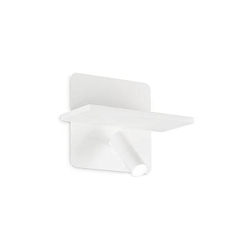 Applique Moderna Piano Metallo Bianco 2 Luci Led 10W 3000K Luce Calda Applique Moderna Piano Metallo Bianco 2 Luci Led 10W 3000K Luce Calda