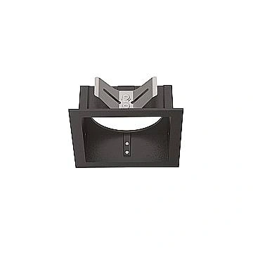 Cornice Quadrata Singola A Incasso Contemporanea Bento Metallo Nero