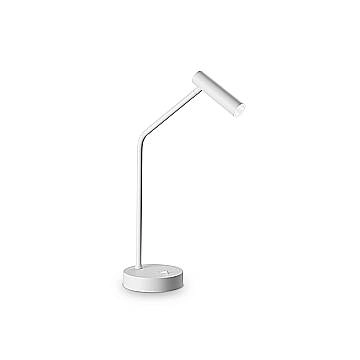 Lampada Da Tavolo Contemporanea Easy Metallo Bianco Led 3,5W 3000K Ip20 Lampada Da Tavolo Contemporanea Easy Metallo Bianco Led 3,5W 3000K Ip20