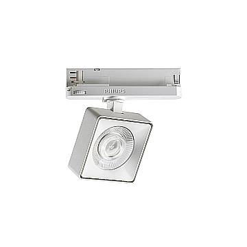 Proiettore Square Pov Metallo Bianco 1 Luce 22W 3000K Luce Calda Proiettore Square Pov Metallo Bianco 1 Luce 22W 3000K Luce Calda
