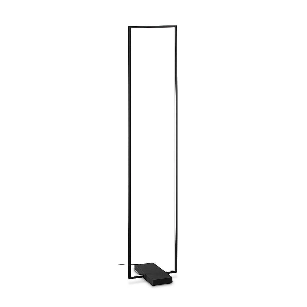 Piantana Da Terra Contemporanea Frame Metallo Nero Led Integrato 30W 3000K Ip20 299617
