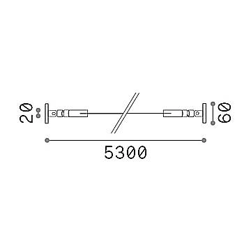 Nastro Flessibile Tesi Alluminio Bianco 5M