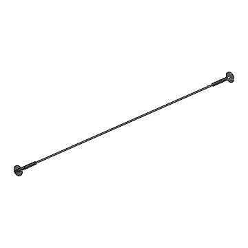 Nastro Flessibile Tesi Alluminio Nero 5M