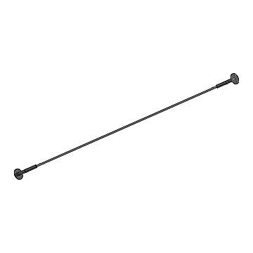 Nastro Flessibile Tesi Alluminio Nero 10M