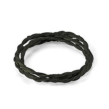 Cavo Tessuto Intrecciato Nero 10M