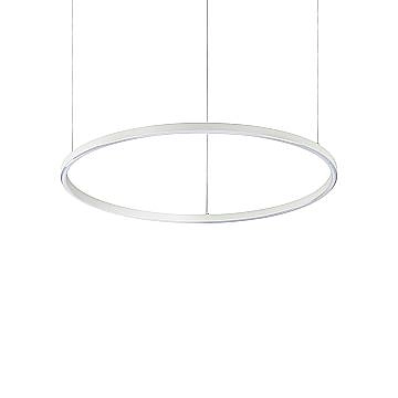 Sospensione Moderna Oracle Alluminio-Materie Plastiche Bianco Led 39W 3000K