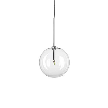 Sospensione Contemporanea Equinoxe Metallo Cromo 1 Luce 2W 3000K D20Cm Sospensione Contemporanea Equinoxe Metallo Cromo 1 Luce 2W 3000K D20Cm