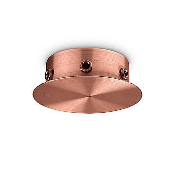Rosone Magnetico All In Metallo Rame 6 Luci