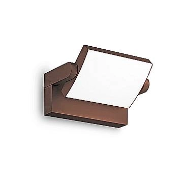 Applique Moderna Swipe Alluminio Coffee Led 20,5W 3000K Luce Calda