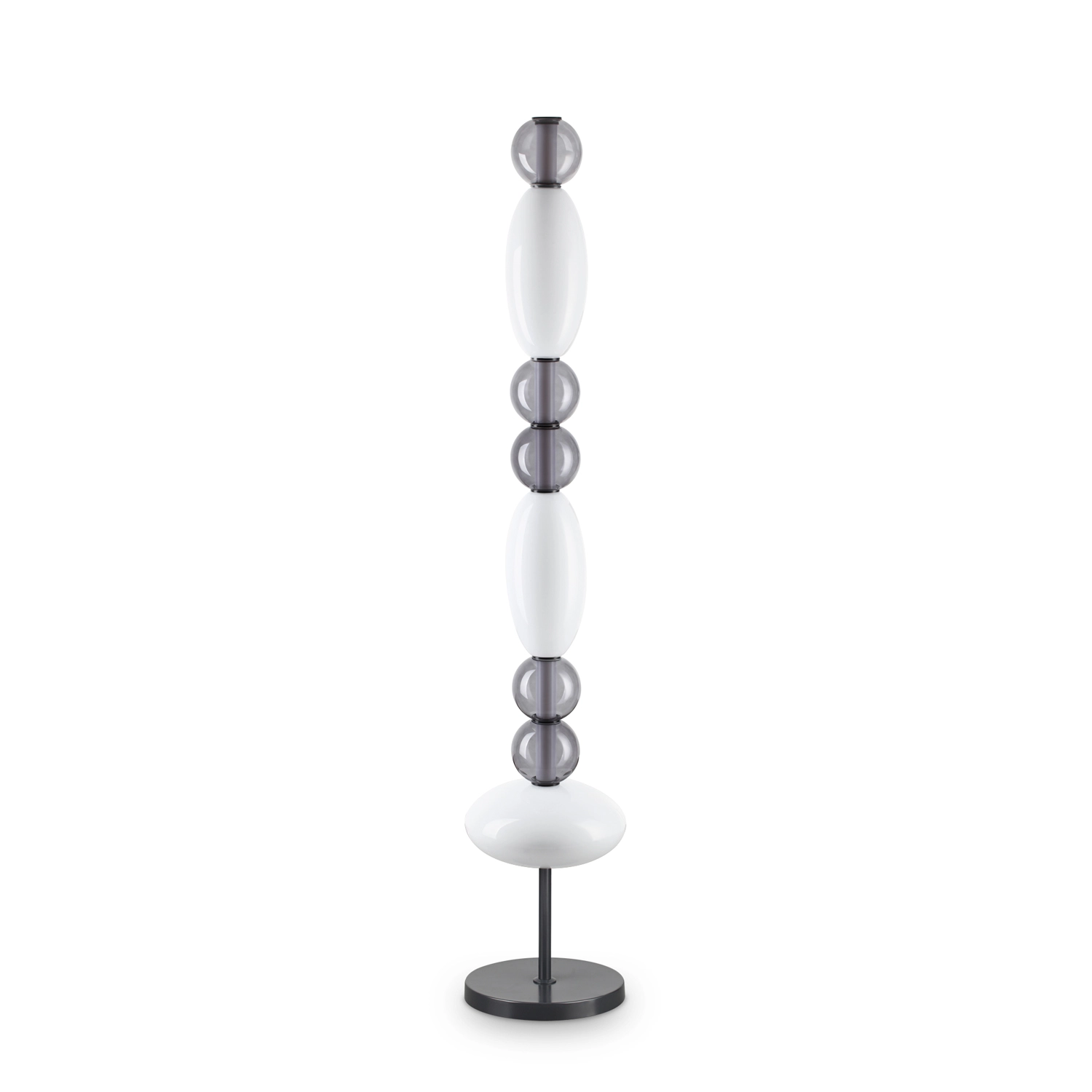 Piantana Da Terra Contemporanea Lumiere Metallo Nero Led 58W 3000K Ip20 314198