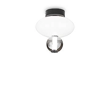 Plafoniera Contemporanea Lumiere Metallo Nero Led 18W 3000K Ip20 Plafoniera Contemporanea Lumiere Metallo Nero Led 18W 3000K Ip20