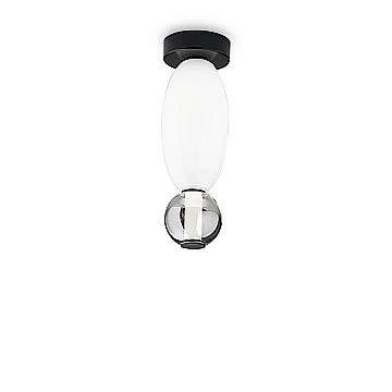 Plafoniera Contemporanea Lumiere Metallo Nero Led Integrato 18W 3000K Ip20 Plafoniera Contemporanea Lumiere Metallo Nero Led Integrato 18W 3000K Ip20
