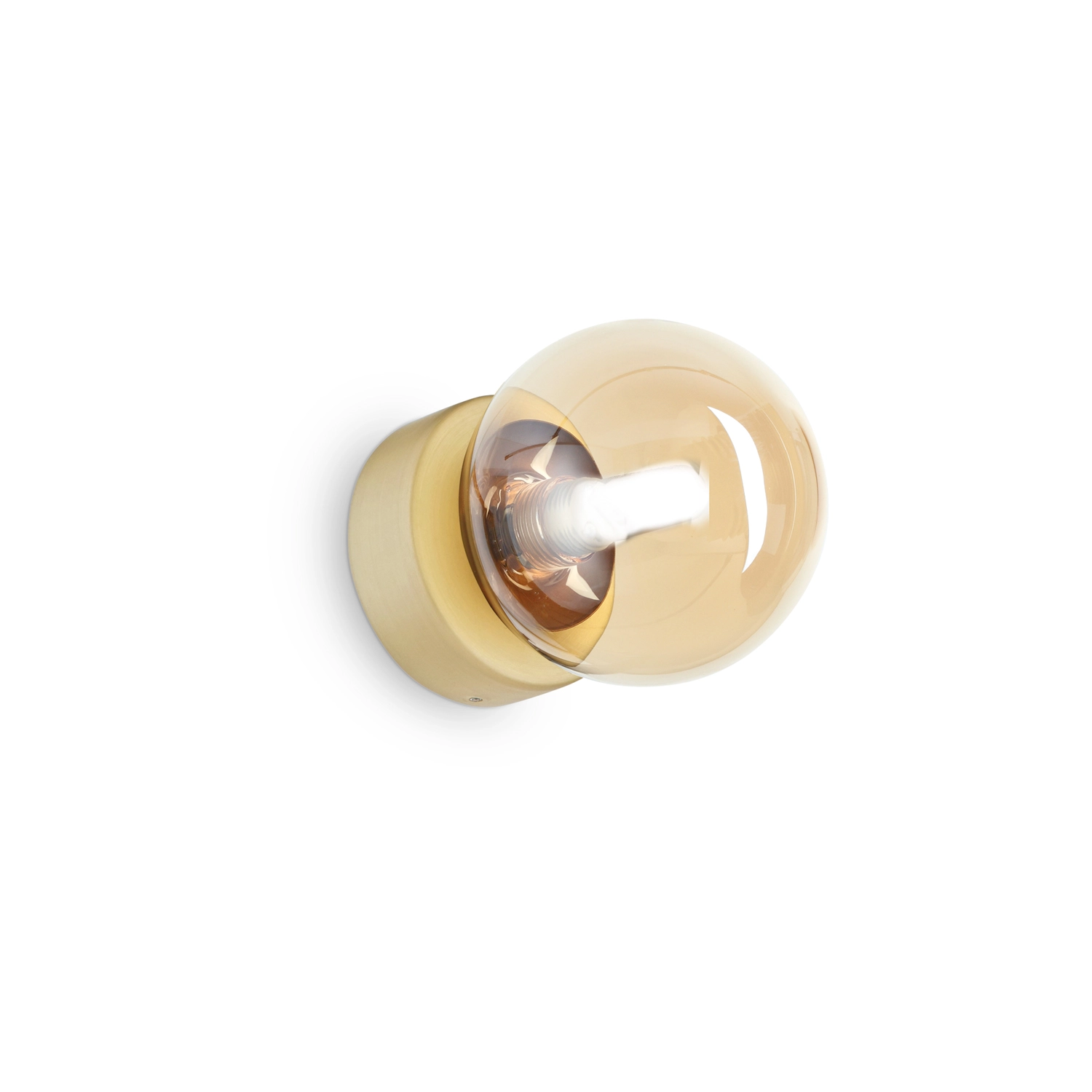 Applique Da Parete Contemporanea Perlage Metallo Ottone Luce G9 15W 3000K Ip20 317809