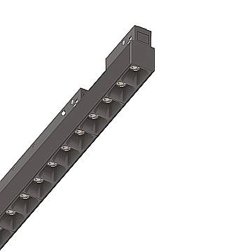 Ideal Lux Faretto moderno Ego Accent 1 luce LED integrato nero alluminio