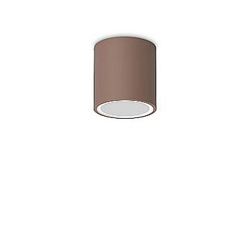 Ideal Lux Lampada da soffitto Collezione TECHO 1 luce GU10 IP54 coffee metallo