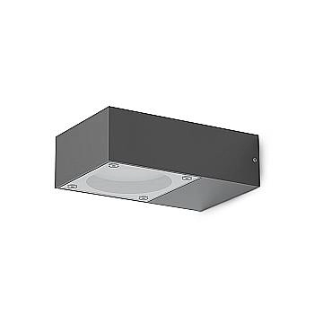 Ideal Lux Lampada da Parete SIRIO 1 luce GX53 IP65 nero metallo