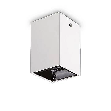 Plafoniera Moderna Nitro Alluminio Bianco Led Integrato 25W 3000K Ip20