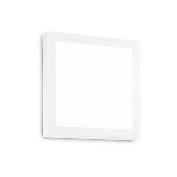 Plafoniera Moderna Universal Acciaio Bianco Led Integrato 25W 4000K Ip20