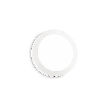Plafoniera Contemporanea Universal Acciaio Bianco Led Integrato 19W 4000K Ip20