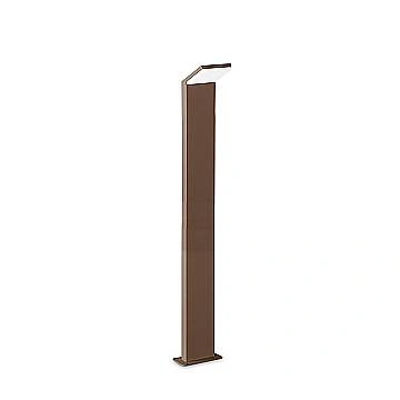 Piantana Da Terra Contemporaneo Style Alluminio Coffee Led 9W 4000K Ip54