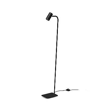 Ideal Lux lampada da terra Ginger 1 luce GU10 nero metallo