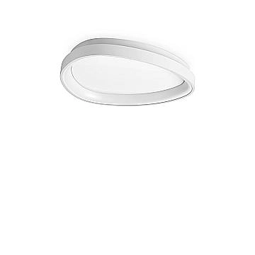 Plafoniera Contemporanea Gemini Metallo Bianco Led Integrato 23W 3000K Ip20