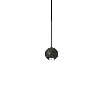 Lampada A Sospensione Moderna Archimede Metallo Nero Led 4W 3000K Ip20