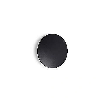 Applique Contemporanea Punto Alluminio Nero Led 12W 3000K Ip54