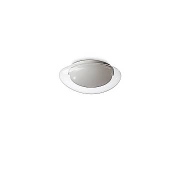 Ideal Lux Plafoniera moderna SQUISH 1 luce LED integrato trasparente metallo Ideal Lux Plafoniera moderna SQUISH 1 luce LED integrato trasparente metallo