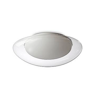 Ideal Lux Lampada da soffitto SQUISH 1 luce LED integrato trasparente metallo