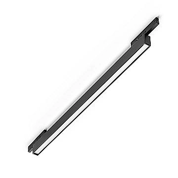 Ideal Lux Lampada da soffitto moderna Deva 1 luce LED integrato nero alluminio Ideal Lux Lampada da soffitto moderna Deva 1 luce LED integrato nero alluminio