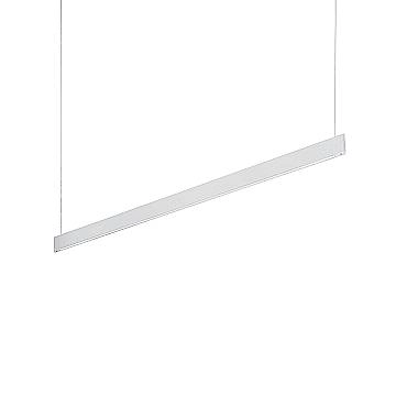 Ideal Lux Sospensione Moderna Steel 2 luci LED integrato bianco metallo