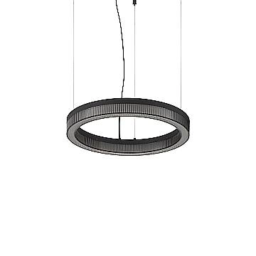 Ideal Lux Sospensione Moderna Crown 1 Luce LED Integrato Nero Metallo Ideal Lux Sospensione Moderna Crown 1 Luce LED Integrato Nero Metallo