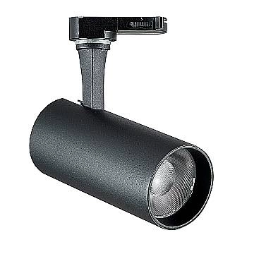 Ideal Lux Faretto Fox 1 luce LED integrato nero metallo