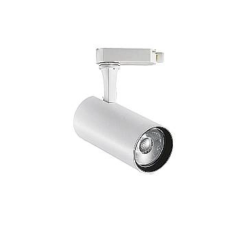 Ideal Lux Faretto moderno Fox 1 luce LED integrato bianco metallo