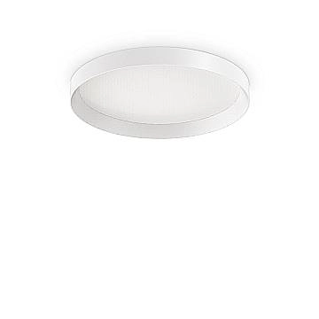 Ideal Lux Plafoniera moderna FLY 1 luce LED integrato bianco alluminio
