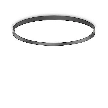Ideal Lux Plafoniera moderna FLY 1 luce LED integrato nero metallo