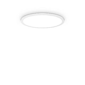 Ideal Lux Plafoniera moderna Fly 1 luce LED integrato bianca alluminio