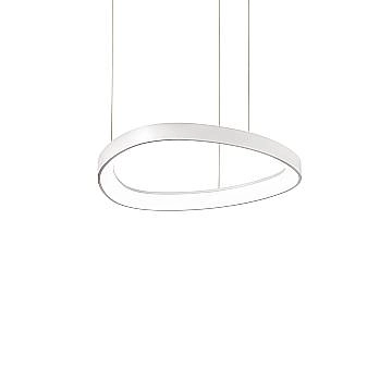 Ideal Lux Sospensione Moderna Gemini 1 luce LED integrato bianca metallo Ideal Lux Sospensione Moderna Gemini 1 luce LED integrato bianca metallo