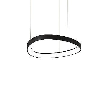 Ideal Lux Sospensione Moderna Gemini 1 luce LED integrato nero metallo Ideal Lux Sospensione Moderna Gemini 1 luce LED integrato nero metallo