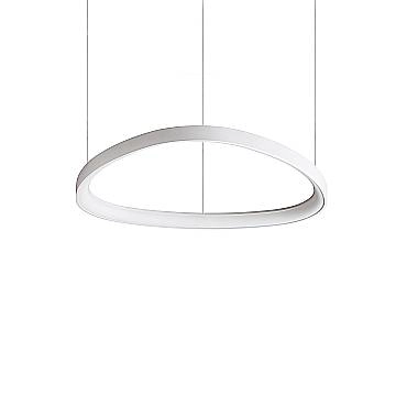 Ideal Lux Sospensione Moderna Gemini 1 luce LED integrato bianco metallo Ideal Lux Sospensione Moderna Gemini 1 luce LED integrato bianco metallo