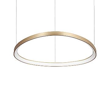 Ideal Lux Sospensione Moderna Gemini 1 luce LED integrato ottone metallo